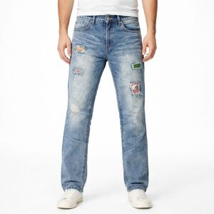 Maxi Milian New York Distressed Patchwork Jeans Men 32